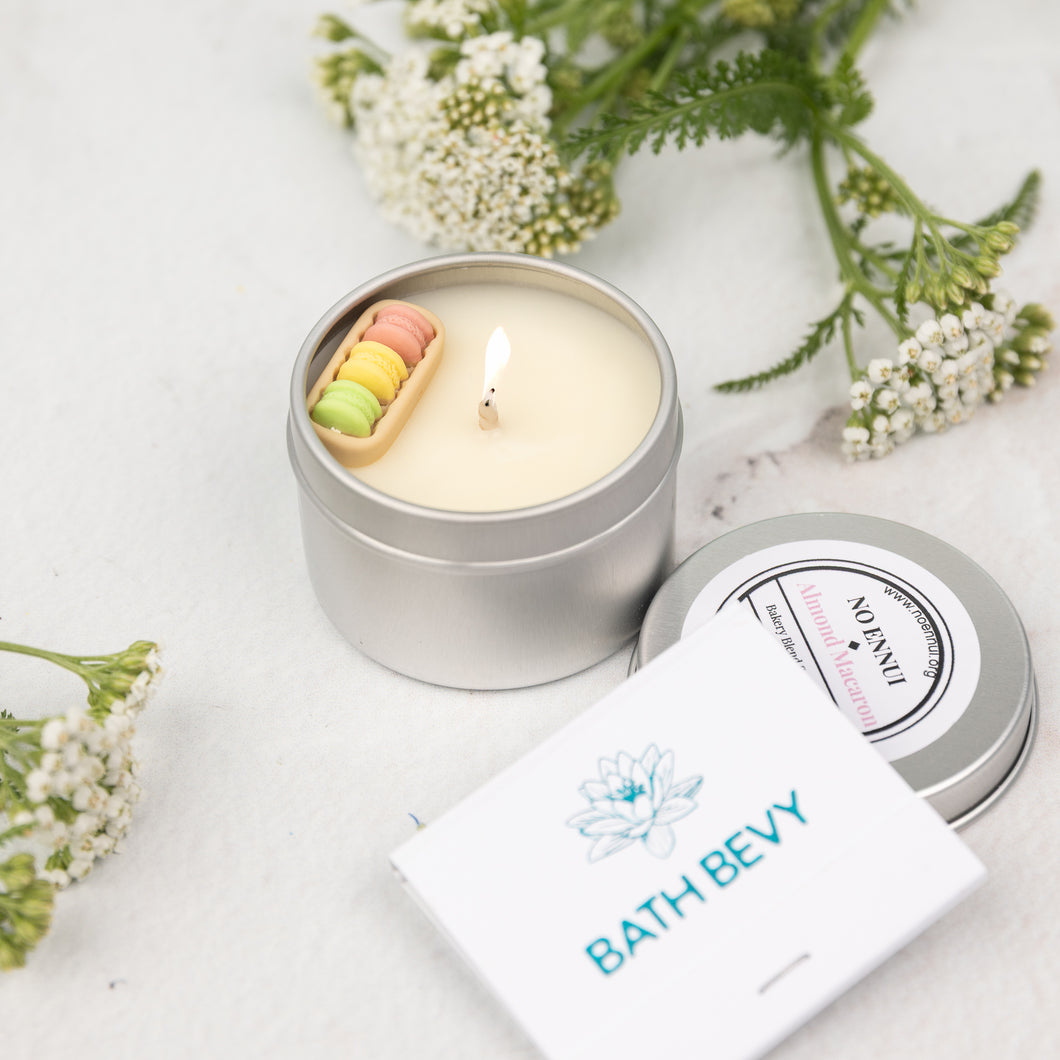 ALMOND MACARON Artisanal Soy Candle | 2 oz.