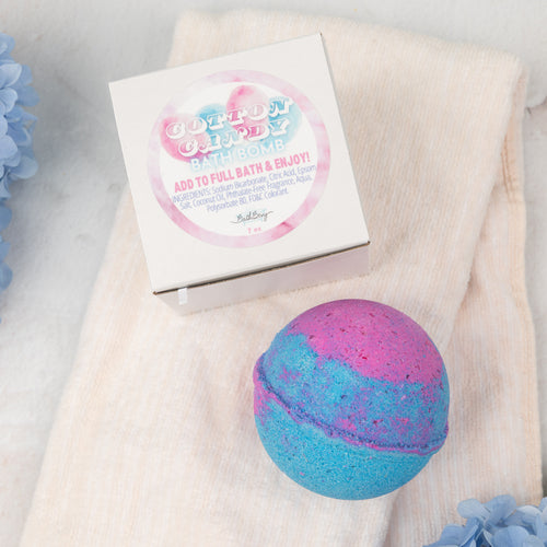 COTTON CANDY BATH BOMB