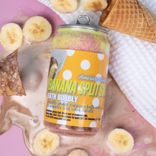 Load image into Gallery viewer, BANANA SPLIT SWIRL BATH BUBBLY