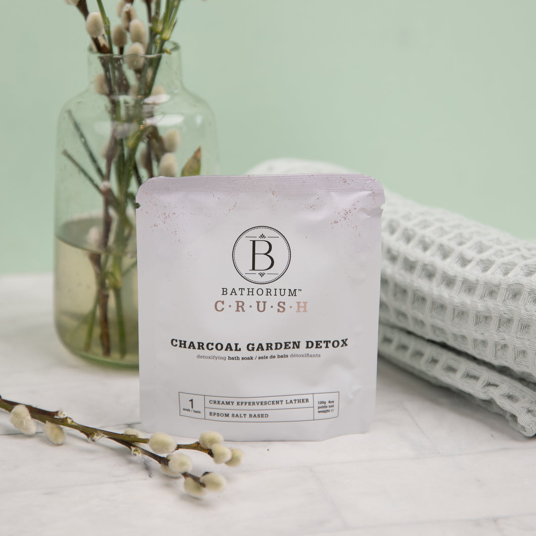 Charcoal Garden Detox Crush Bath Soak 120g: 120g