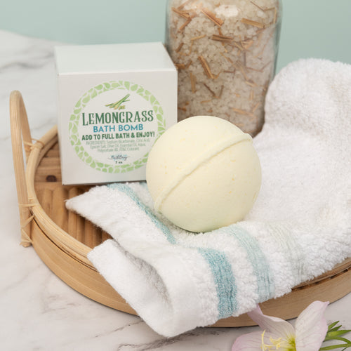 LEMONGRASS BATH BOMB