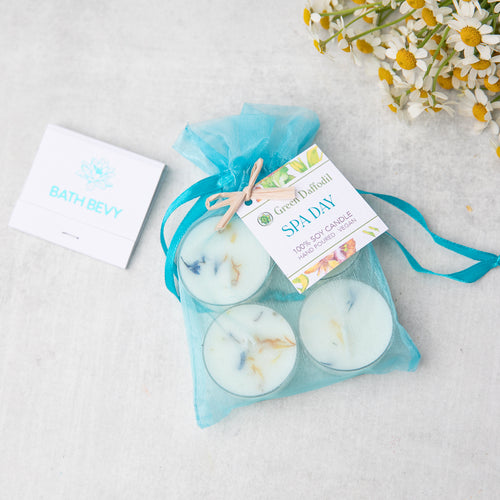 SPA DAY TEALIGHTS (SET OF 4)