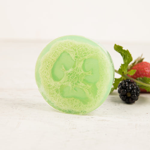 FRESH CUT GRASS LOOFAH SOAP BAR