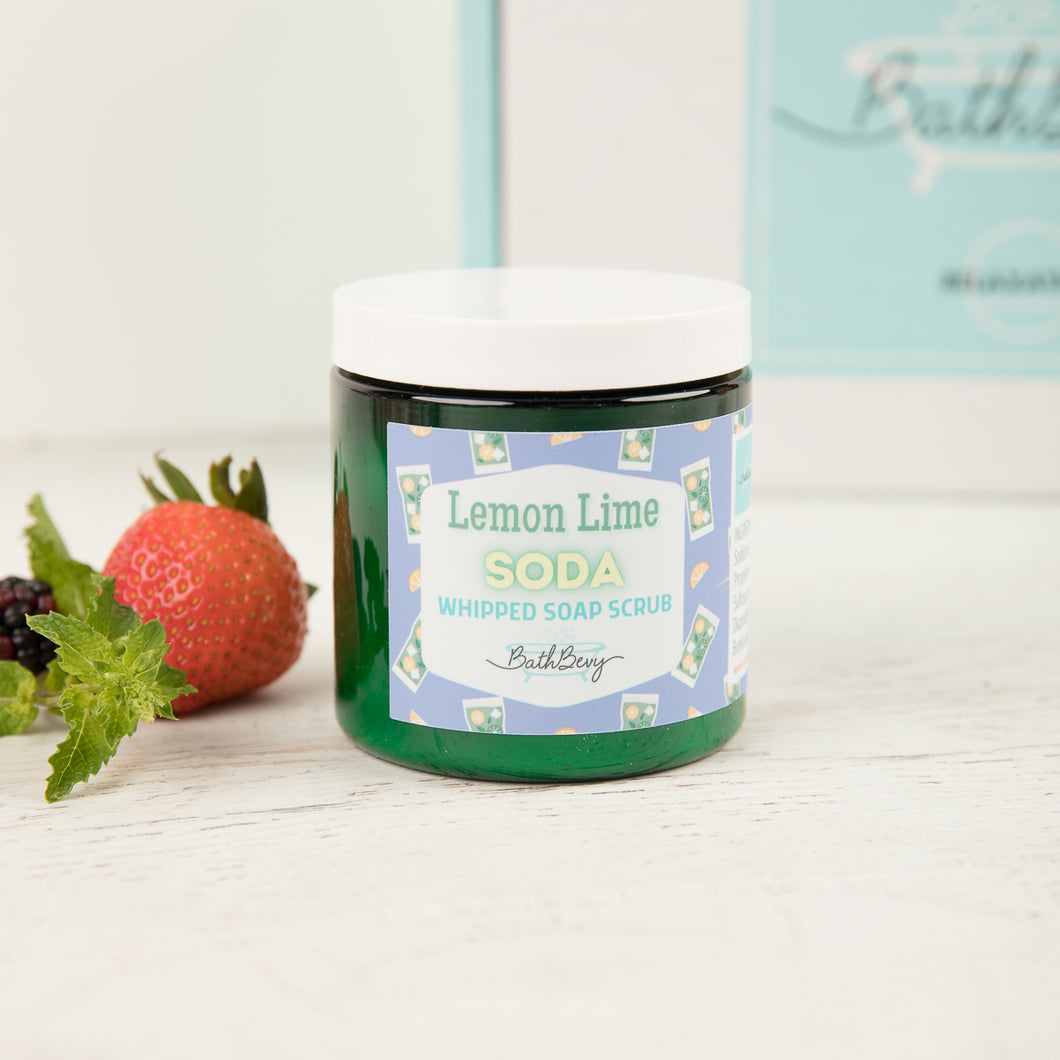 LEMON LIME SODA WHIPPED SOAP SCRUB
