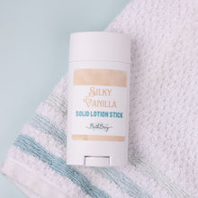 Load image into Gallery viewer, SILKY VANILLA SOLID LOTION STICK