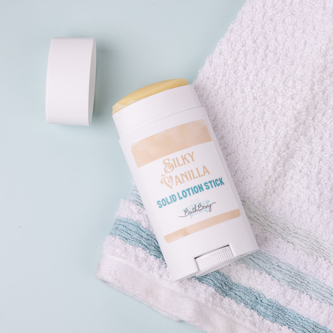 SILKY VANILLA SOLID LOTION STICK