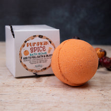 Load image into Gallery viewer, PUMPKIN SPICE BATH BOMB