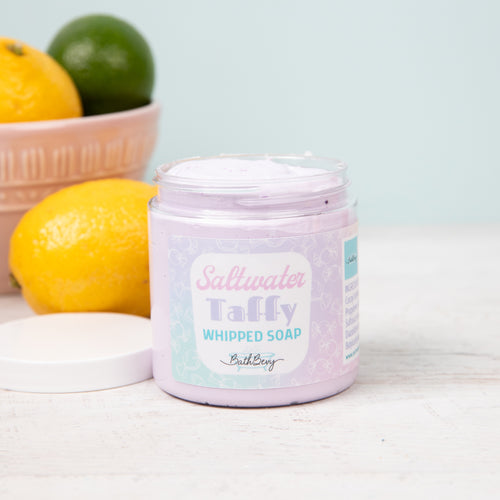 SALTWATER TAFFY WHIPPED SOAP
