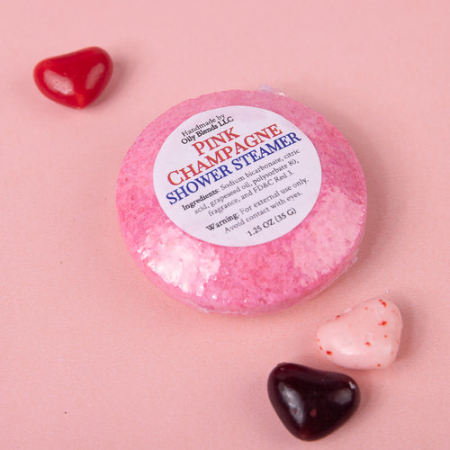 PINK CHAMPAGNE SHOWER STEAMER