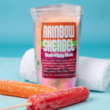 Load image into Gallery viewer, RAINBOW SHERBET BATH FIZZY DUST