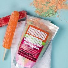 Load image into Gallery viewer, RAINBOW SHERBET BATH FIZZY DUST