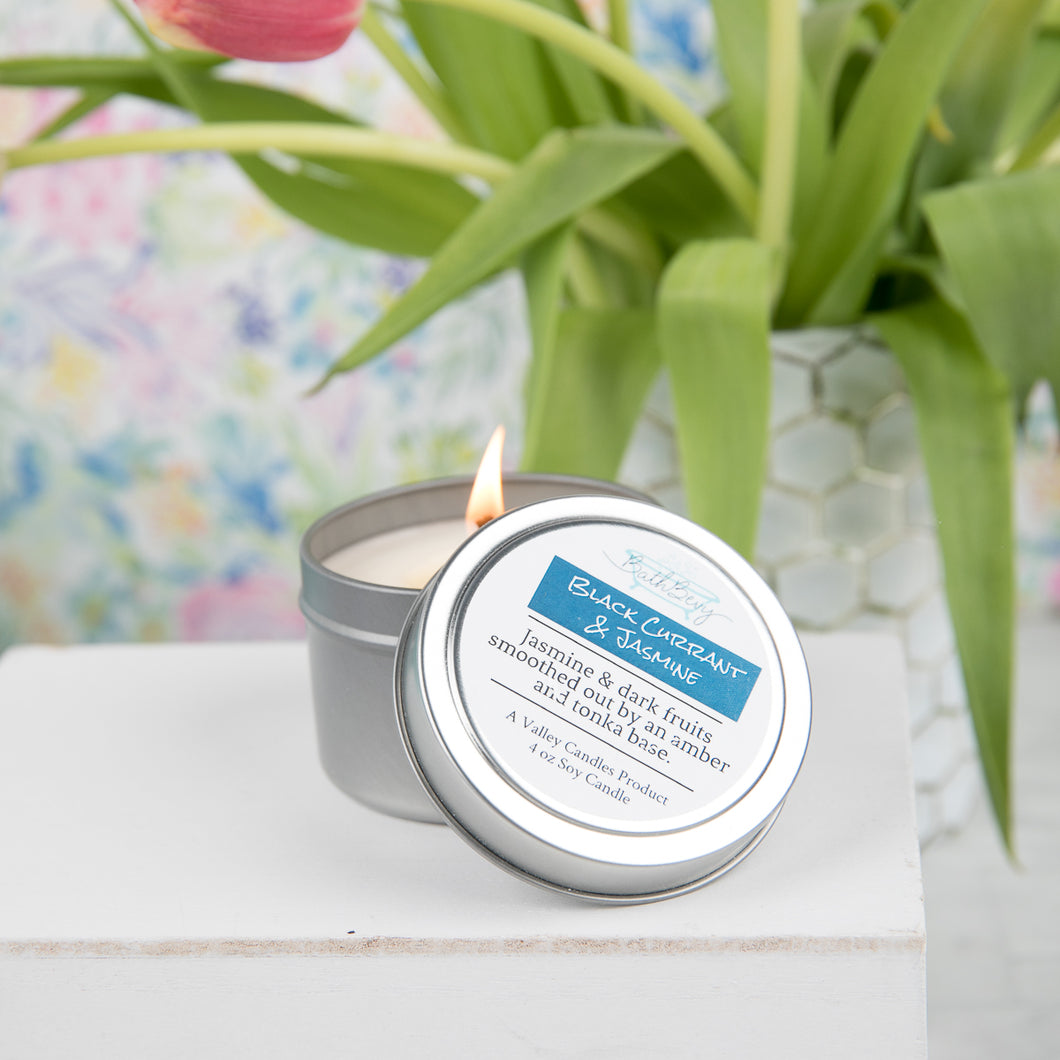 BLACK CURRANT & JASMINE SOY CANDLE