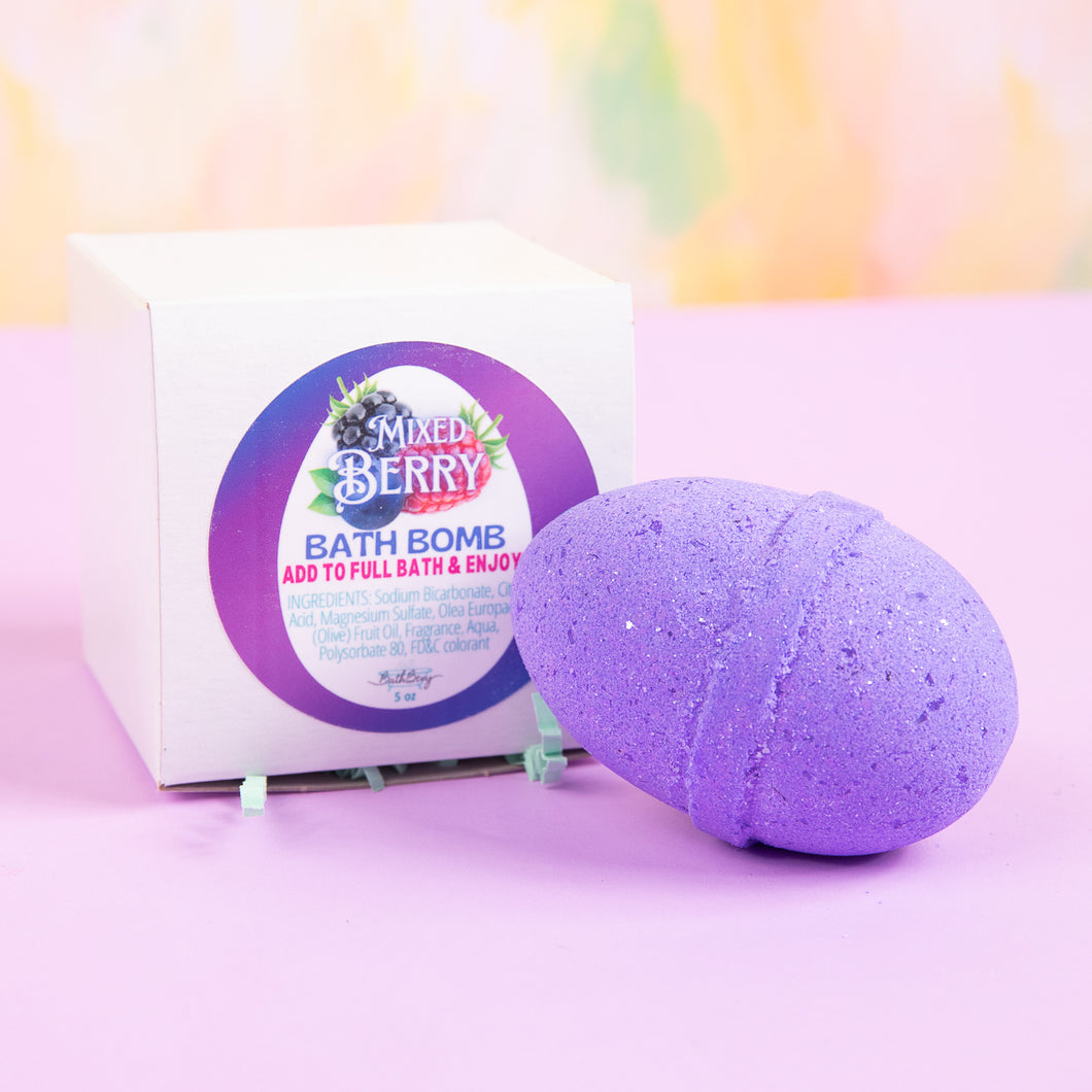 MIXED BERRY BATH BOMB