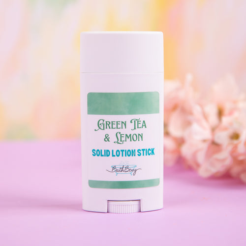 GREEN TEA & LEMON SOLID LOTION STICK