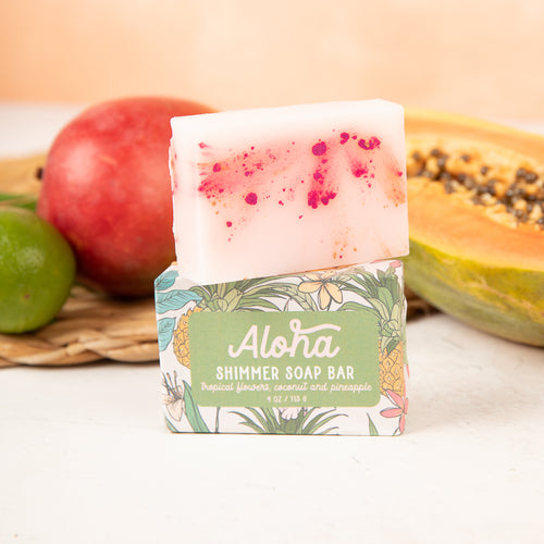 ALOHA SHIMMER SOAP BAR