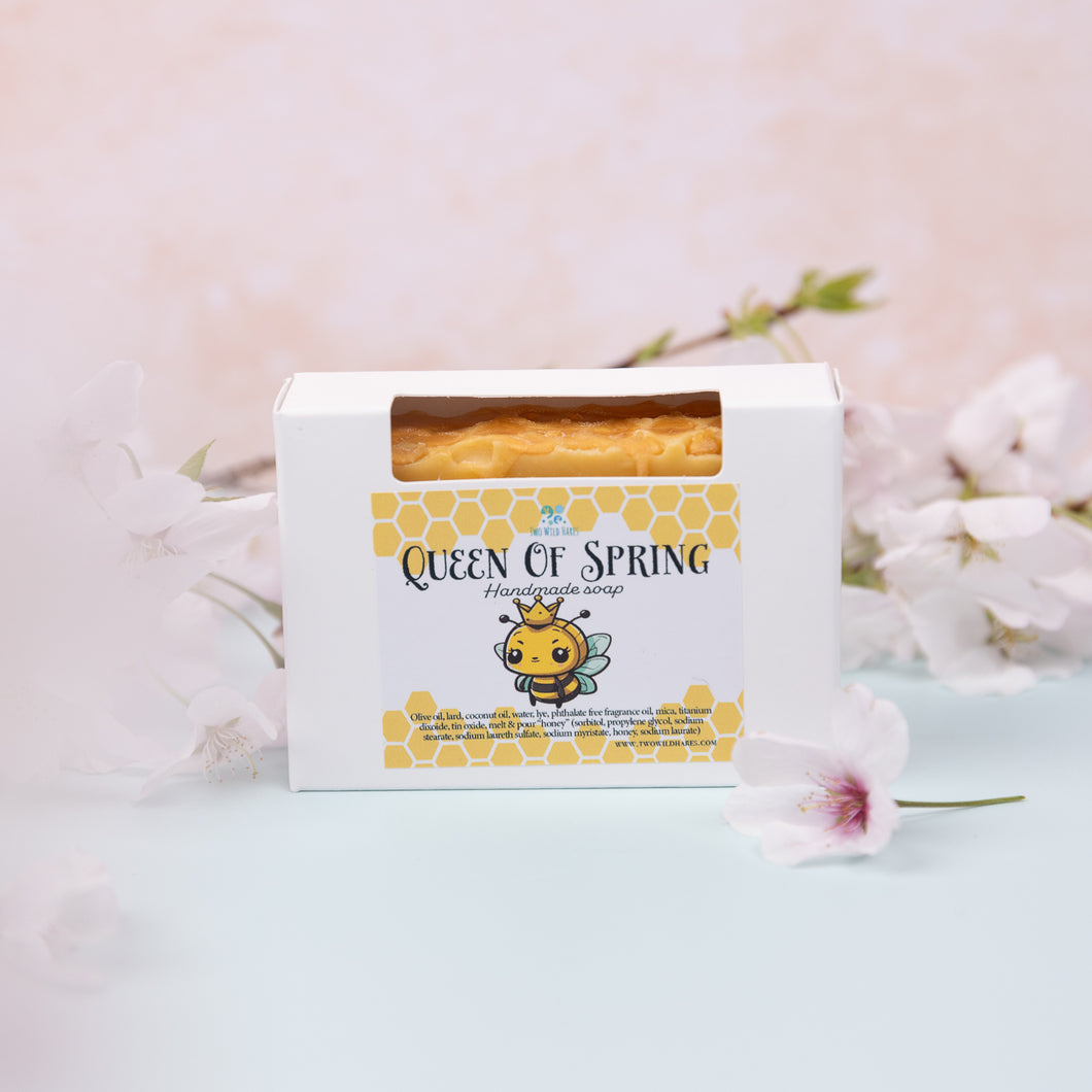 QUEEN OF SPRING HANDMADE SOAP BAR