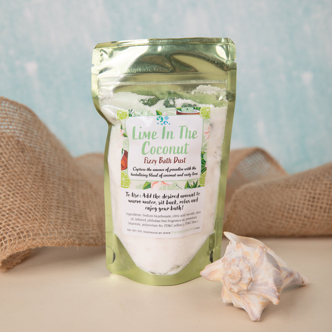LIME IN THE COCONUT BATH FIZZY DUST