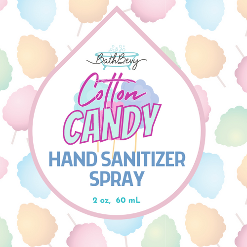 COTTON CANDY HAND SANITIZER SPRAY