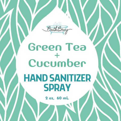 GREEN TEA + CUCUMBER HAND SANITIZER SPRAY