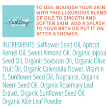 Load image into Gallery viewer, JUST PEACHY BATH AND BODY OIL