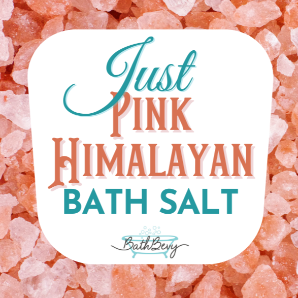 Just PINK HIMALAYAN BATH SALT