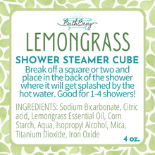Load image into Gallery viewer, LEMONGRASS SHOWER STEAMER CUBE