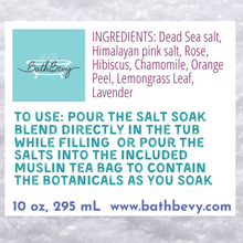 Load image into Gallery viewer, RELAXATION SALT SOAK BLEND