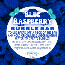 Load image into Gallery viewer, BLUE RASPBERRY BUBBLE BAR