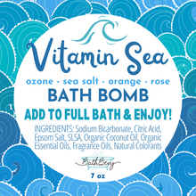 Load image into Gallery viewer, VITAMIN SEA BATH BOMB